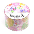Kimono-bi Washi Tape, Wagashi Sweets 25 mm