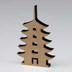 KOMONO Silhouette Mascot, Five-Story Pagoda