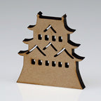 KOMONO Silhouette Mascot, Japanese Castle