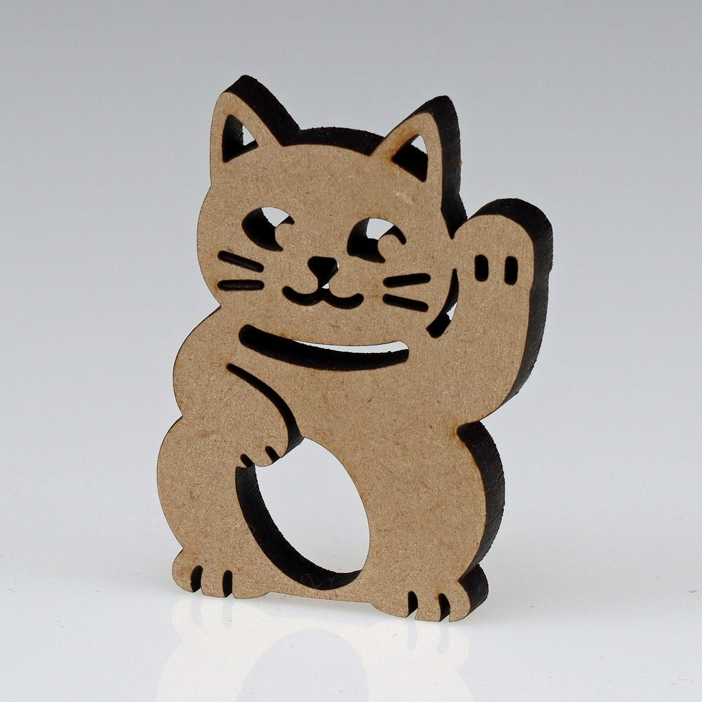 KOMONO Silhouette Mascot, Maneki-Neko