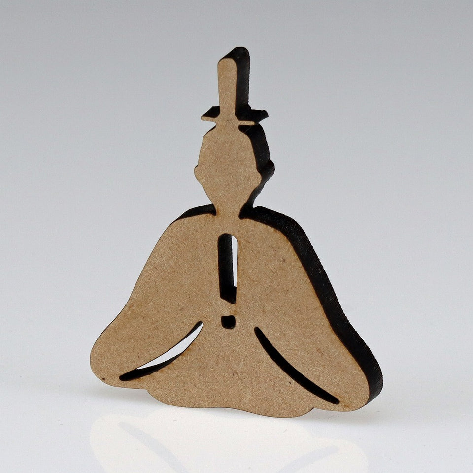 KOMONO Silhouette Mascot, Obina Emperor Doll