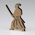 KOMONO Silhouette Mascot, Samurai
