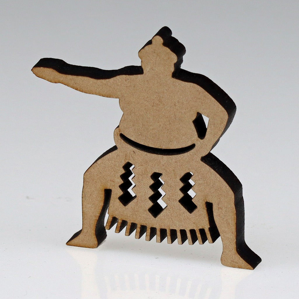 KOMONO Silhouette Mascot, Sumo Unryu Style