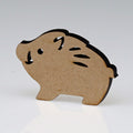 KOMONO Silhouette Mascot, Zodiac Boar