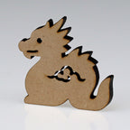 KOMONO Silhouette Mascot, Zodiac Dragon