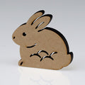 KOMONO Silhouette Mascot, Zodiac Rabbit