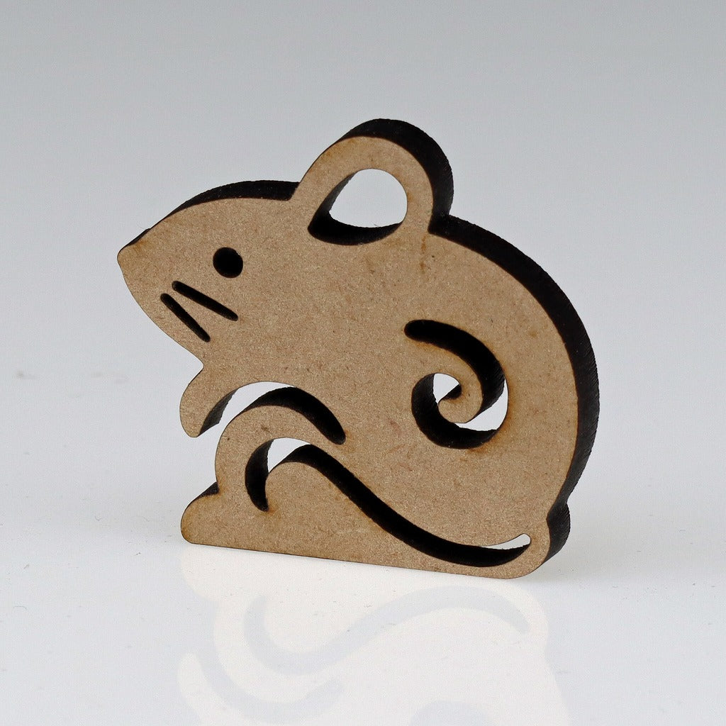 KOMONO Silhouette Mascot, Zodiac Rat
