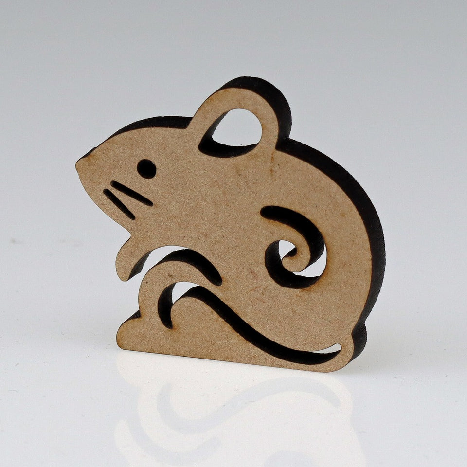 KOMONO Silhouette Mascot, Zodiac Rat