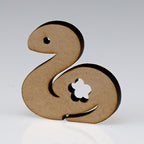 KOMONO Silhouette Mascot, Zodiac Snake