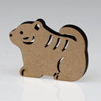 KOMONO Silhouette Mascot, Zodiac Tiger