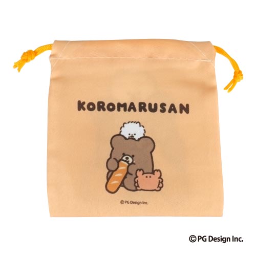 Koromaru-san Drawstring Bag (Assorted) — product image 3
