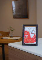 Koyomi Linen Art Frame, Ebisu and Sea Bream — product image 2