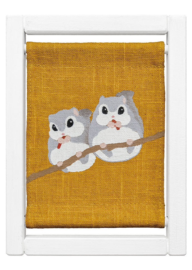 Koyomi Linen Art Frame, Ezo Flying Squirrel