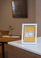 Koyomi Linen Art Frame, Ezo Flying Squirrel — product image 2