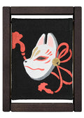 Koyomi Linen Art Frame, Fox Mask