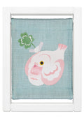 Koyomi Linen Art Frame, Hatobue Dove Whistle