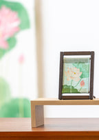 Koyomi Linen Art Frame, Lotus Flower — product image 2