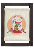 Koyomi Linen Art Frame, Maneki-Neko