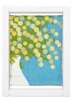Koyomi Linen Art Frame, Mimosa Blue