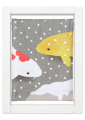 Koyomi Linen Art Frame, Playful Koi