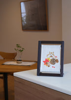 Koyomi Linen Art Frame, Squirrel Cheeks — product image 2