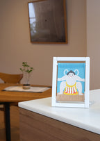 Koyomi Linen Art Frame, Yokozuna Shiranui — product image 2