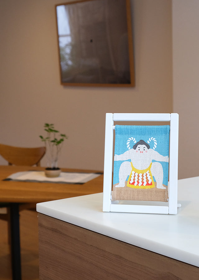 Koyomi Linen Art Frame, Yokozuna Shiranui — product image 2