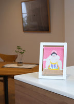 Koyomi Linen Art Frame, Yokozuna Unryu — product image 2