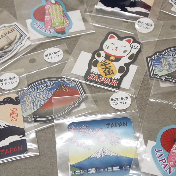 Kyoyu Waterproof Sticker Beckoning Cat JAPAN — product image 4