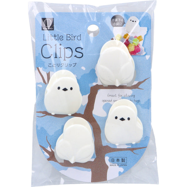 Little Bird Bag Clips, Pack of 4