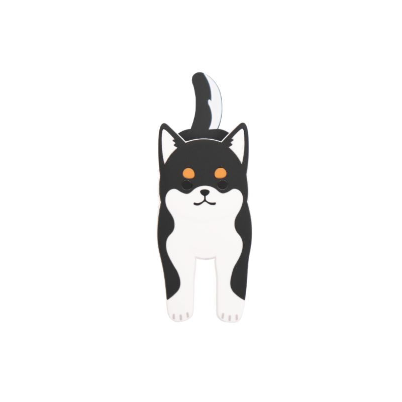 Magnetic Hook Clip, Black Shiba Inu — product image 2