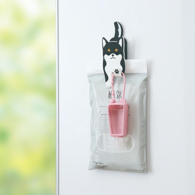 Magnetic Hook Clip, Black Shiba Inu — product image 5