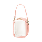 MARKLESS STYLE Plush Pouch, Smoke Pink