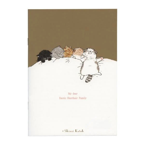 My Dear Cats Sleeping Cat A5 Notebook