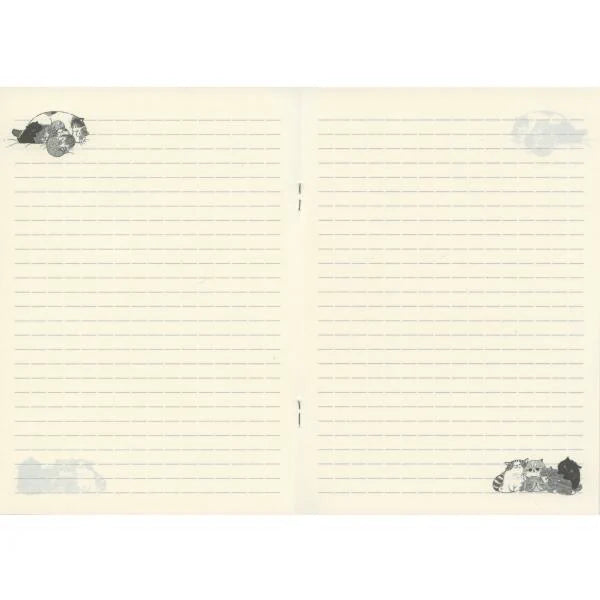 My Dear Cats Sleeping Cat A5 Notebook — alternate view 3