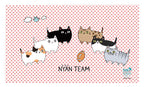 Nyanya Three Cat Brothers Mask Case, Dots — product image 2