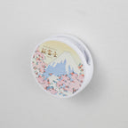 Omotenashi Clip Magnet, Cherry Blossom Fuji