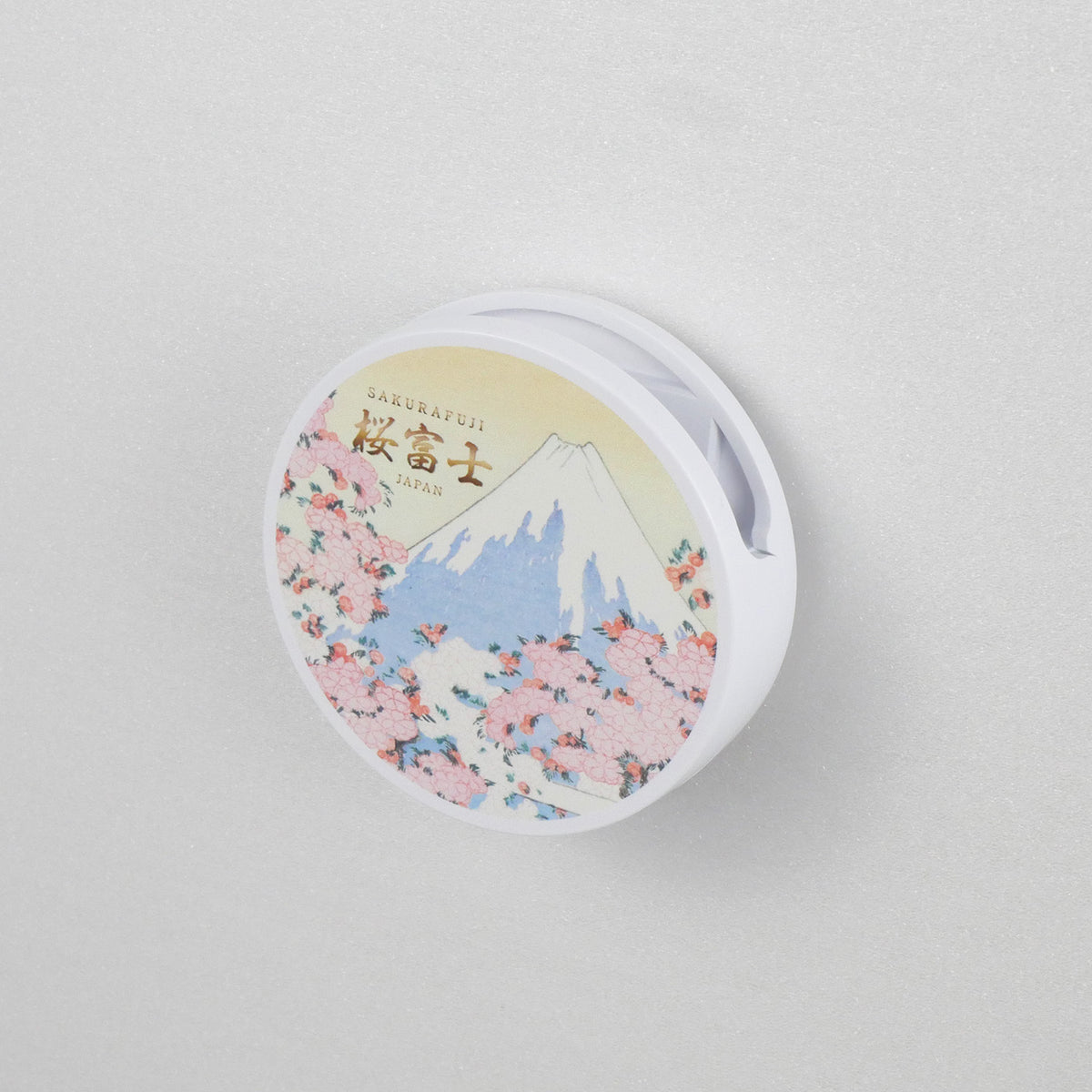 Omotenashi Clip Magnet, Cherry Blossom Fuji