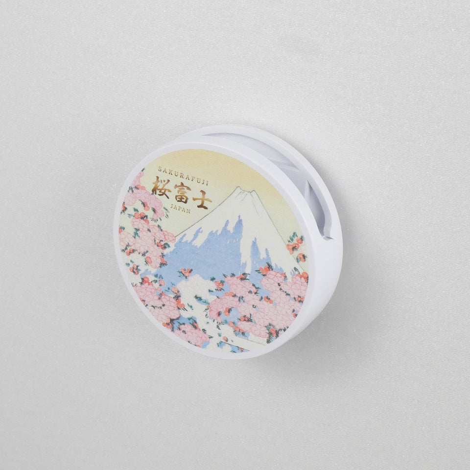 Omotenashi Clip Magnet, Cherry Blossom Fuji