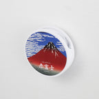 Omotenashi Clip Magnet, Red Fuji