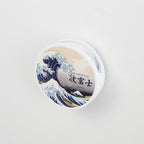 Omotenashi Clip Magnet, Waves and Mt. Fuji