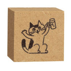 Oneko Life Cat Stamp, Drinking Party