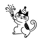 Oneko Life Cat Stamp, Party — product image 3