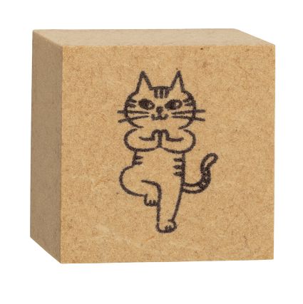 Oneko Life Cat Stamp, Yoga