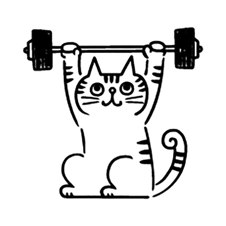 Oneko Life Wooden Cat Stamp, Training — product image 2