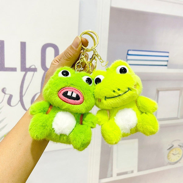 Kaeru Frog Plush Bag Charm (Assorted Colors)