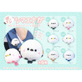 Chubby Shimaenaga Plush Charm — Japanese Snow Fairy Bird