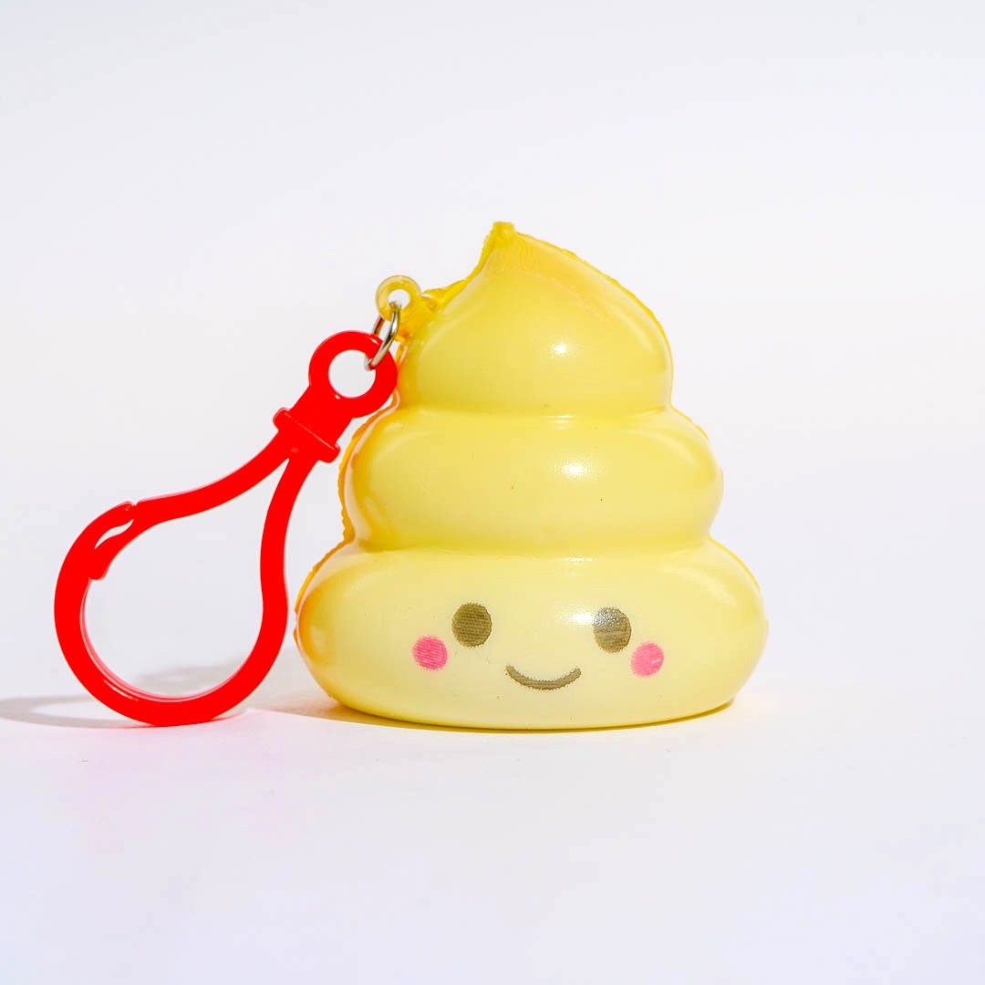 Rainbow Poopy Punipuni Squishy Charm