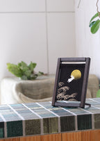 Rakushian Koyomi Linen Art Frame Moon Rabbit — product image 2