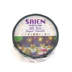 SAIEN Artist Series Washi Masking Tape, August Fireworks